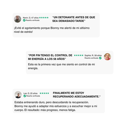 BIONNY 4.0 - el reloj biométrico que entiende tu cuerpo mejor que tú mismo.