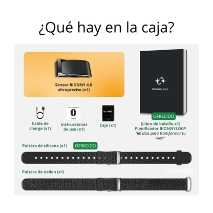 BIONNY 4.0 - el reloj biométrico que entiende tu cuerpo mejor que tú mismo.